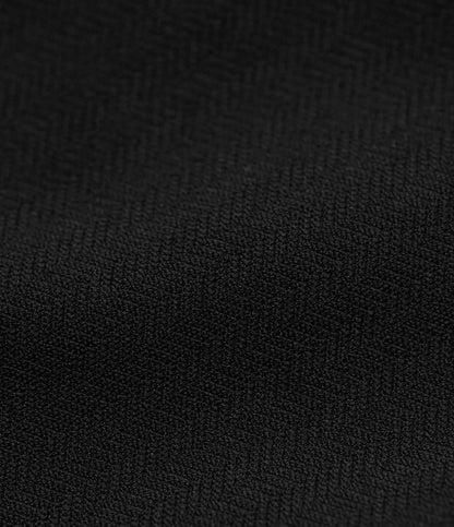 Rosaura, pantalones de trabajo ajustados de talle alto con tejido de espiga y bolsillos