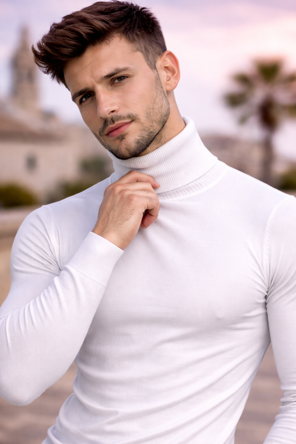 MILANO-CAMISA CUELLO ALTO