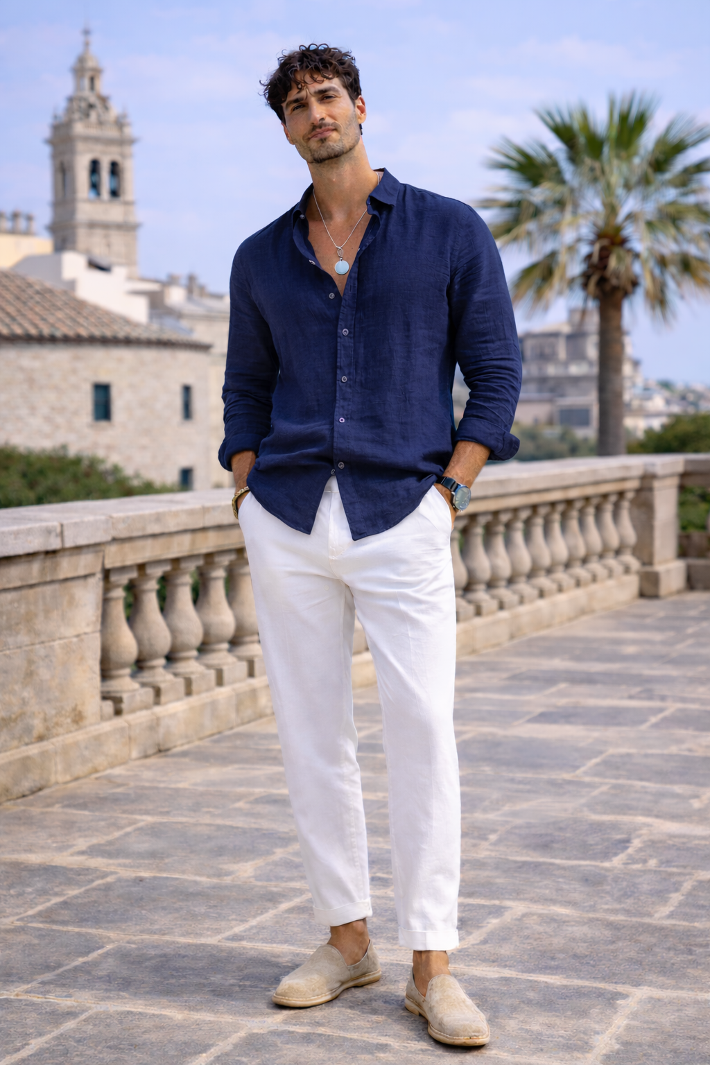 LUCA-CAMISA DE LINO