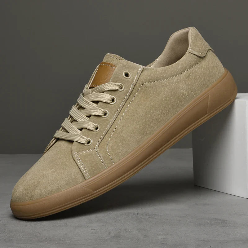 Elegantes zapatos Oxford de piel