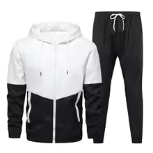 Conjunto Deportivo Casual con Capucha para Hombre – 2 Piezas