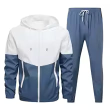 Conjunto Deportivo Casual con Capucha para Hombre – 2 Piezas