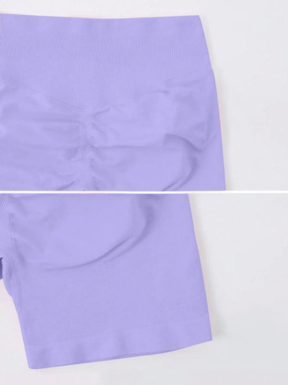 Kira – Shorts deportivos levantadores de glúteos sin costuras para mujer