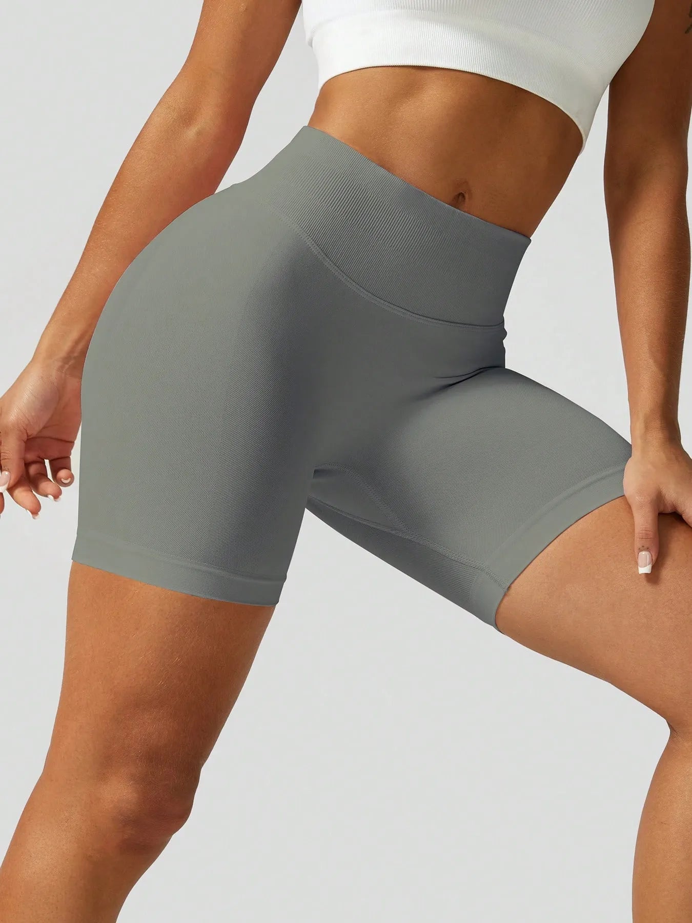 Kira – Shorts deportivos levantadores de glúteos sin costuras para mujer