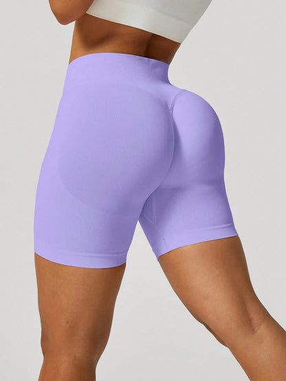 Kira – Shorts deportivos levantadores de glúteos sin costuras para mujer