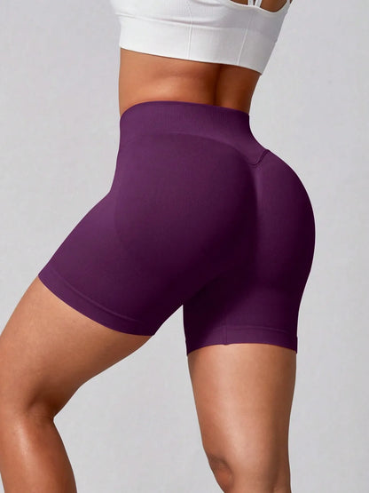 Kira – Shorts deportivos levantadores de glúteos sin costuras para mujer