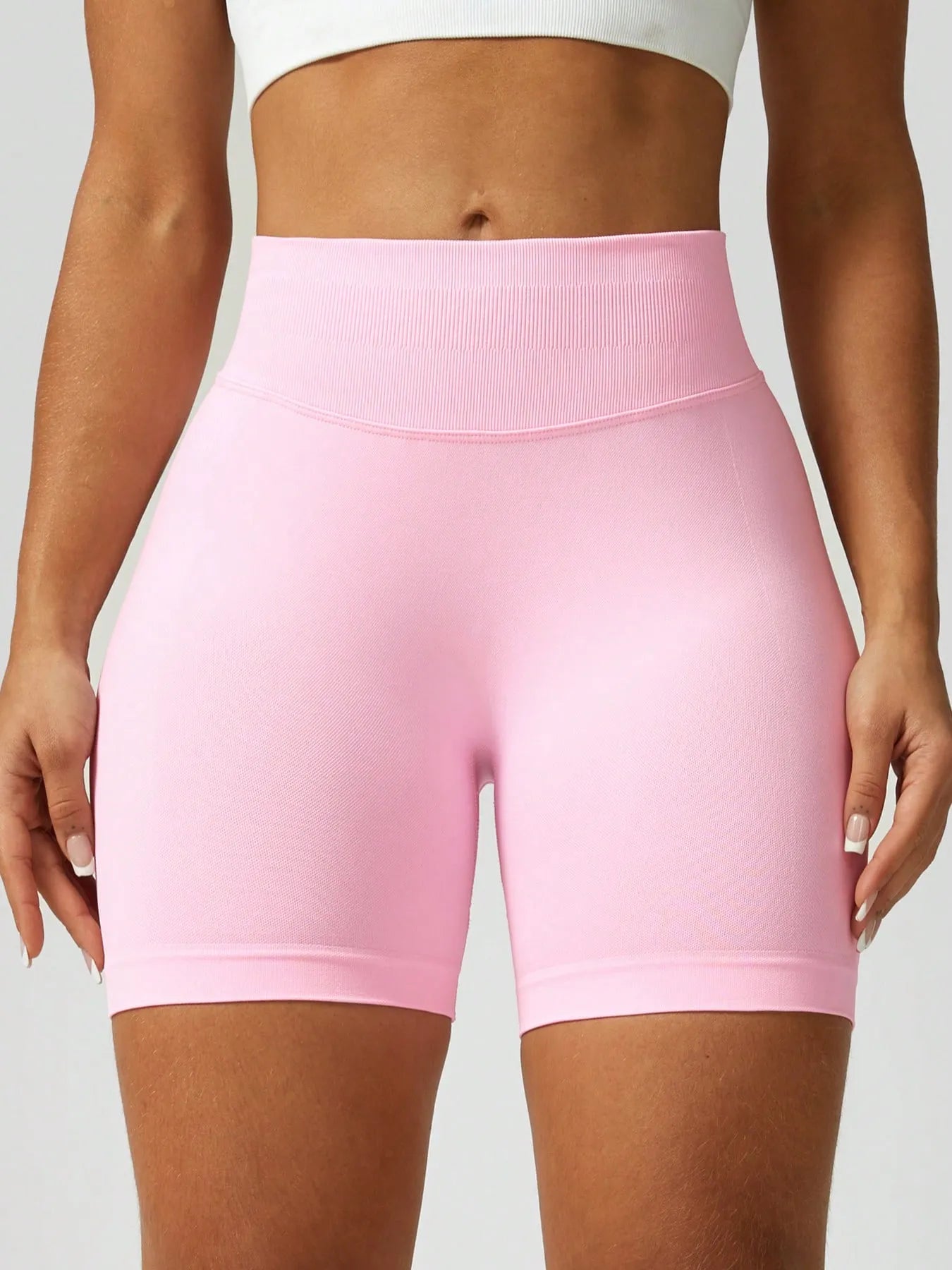 Kira – Shorts deportivos levantadores de glúteos sin costuras para mujer