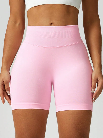 Kira – Shorts deportivos levantadores de glúteos sin costuras para mujer