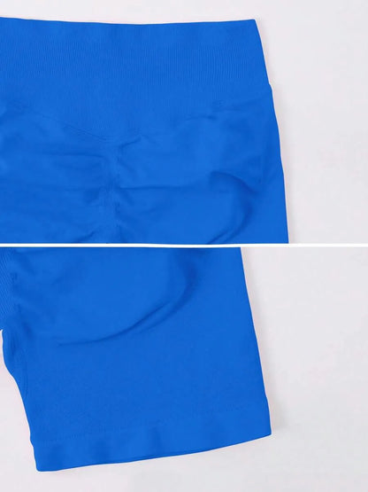Kira – Shorts deportivos levantadores de glúteos sin costuras para mujer