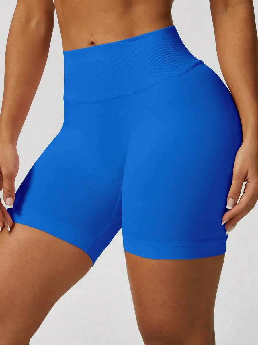 Kira – Shorts deportivos levantadores de glúteos sin costuras para mujer