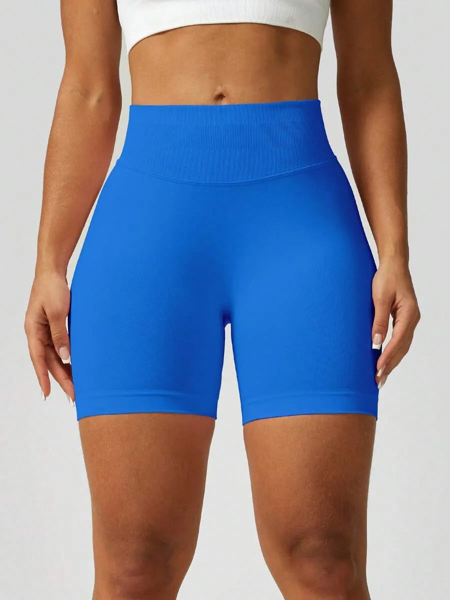 Kira – Shorts deportivos levantadores de glúteos sin costuras para mujer