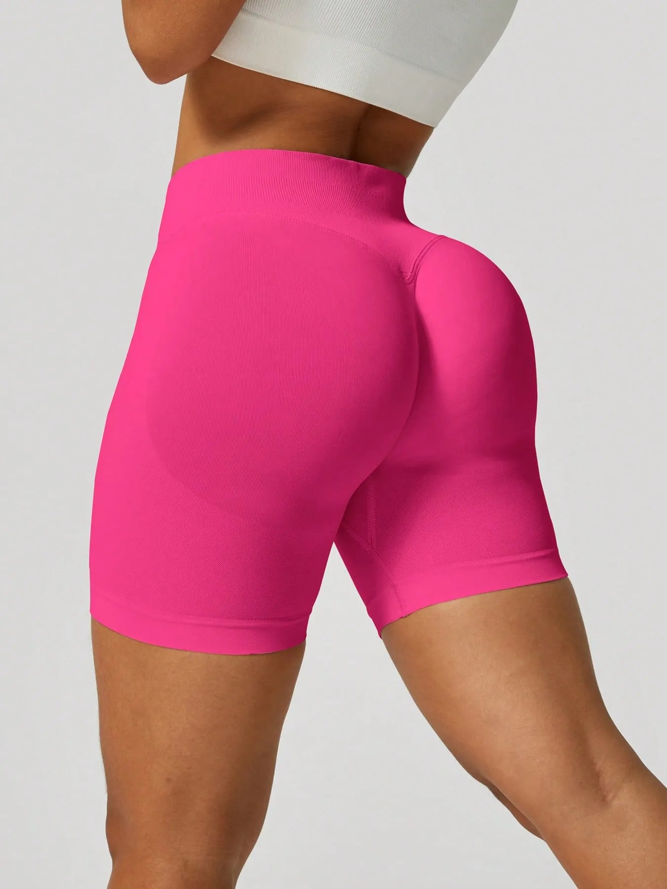 Kira – Shorts deportivos levantadores de glúteos sin costuras para mujer