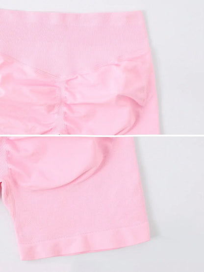 Kira – Shorts deportivos levantadores de glúteos sin costuras para mujer