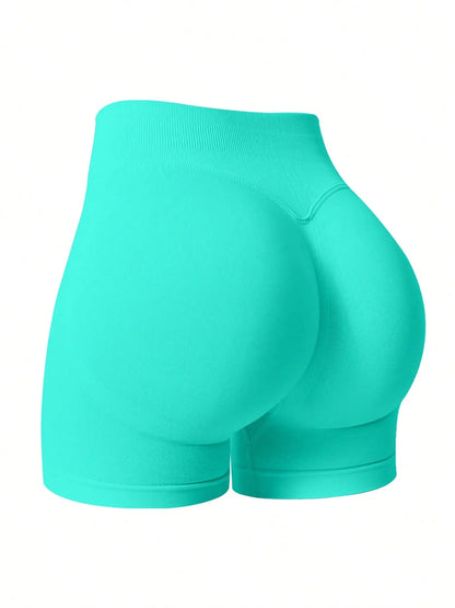 Kira – Shorts deportivos levantadores de glúteos sin costuras para mujer